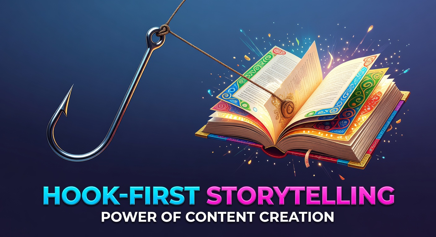 HookFirst storytelling visual representing the lab's origin story and research-driven methodology