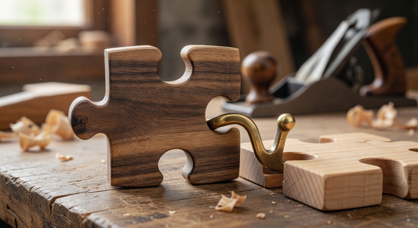 The puzzle piece structure of a short-form storytelling hook — every element must fit